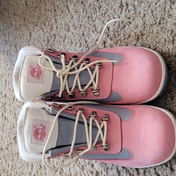 Pink Timberland Boots - Picture 5 of 7